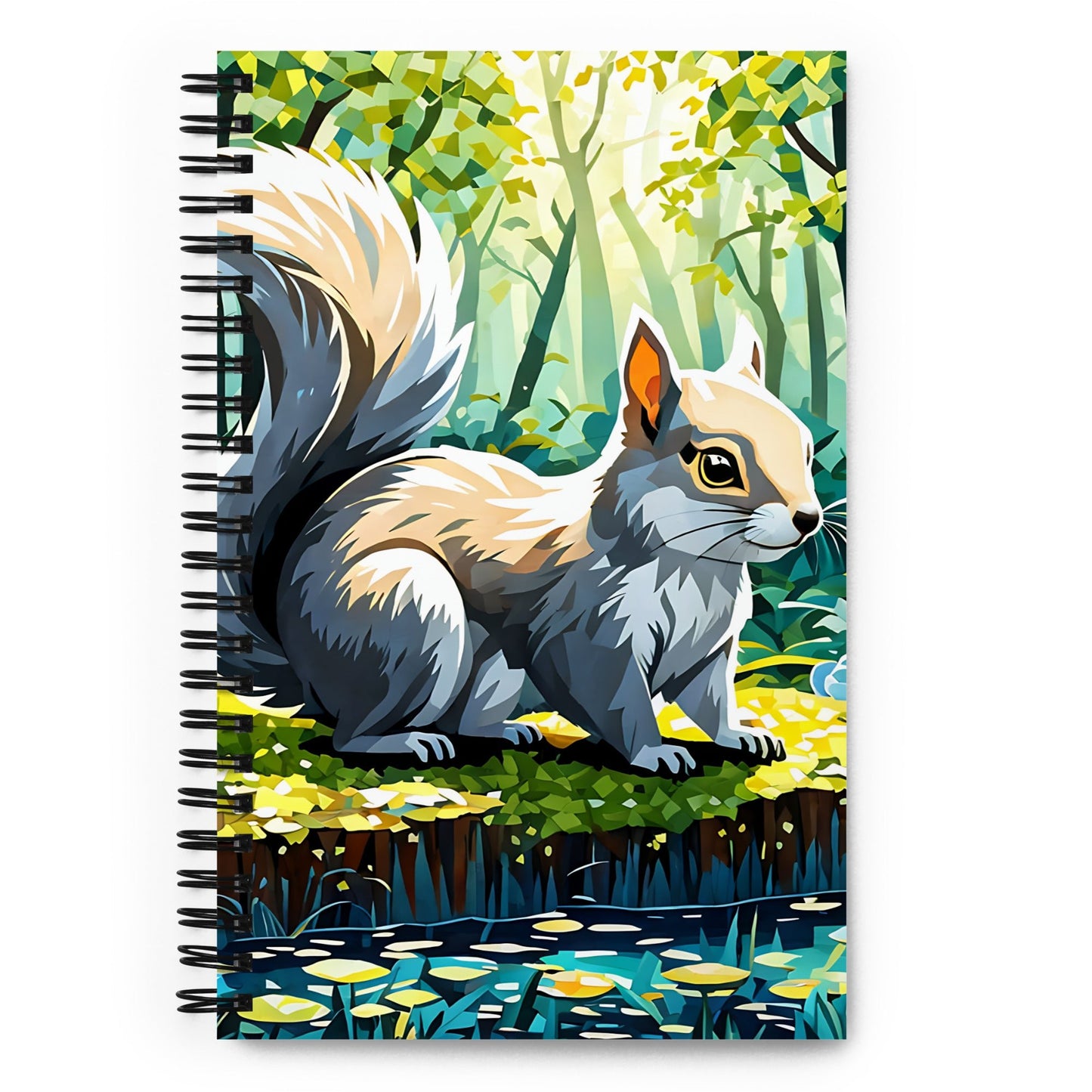 Squirrel Spiral Notebook - Spiral Notebooks - Discovery Co.