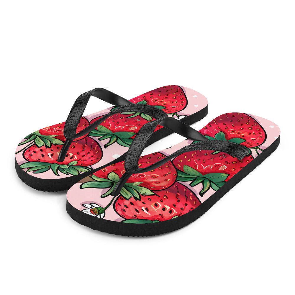 Strawberry Flip-Flops - Footwear - Discovery Co.