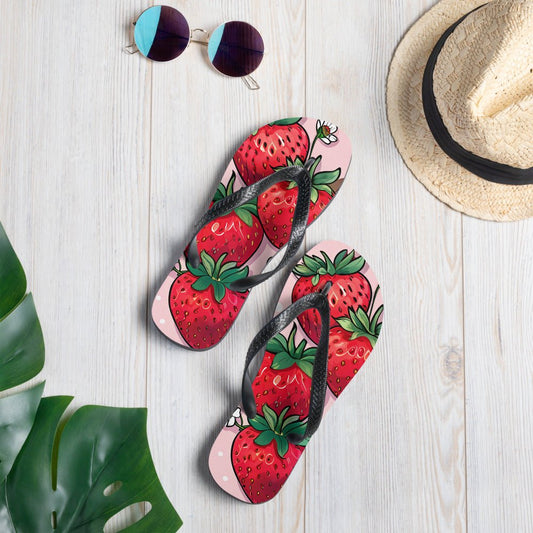 Strawberry Flip-Flops - Footwear - Discovery Co.