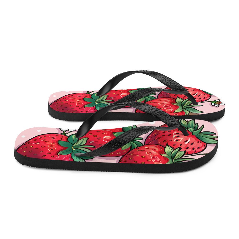 Strawberry Flip-Flops - Footwear - Discovery Co.