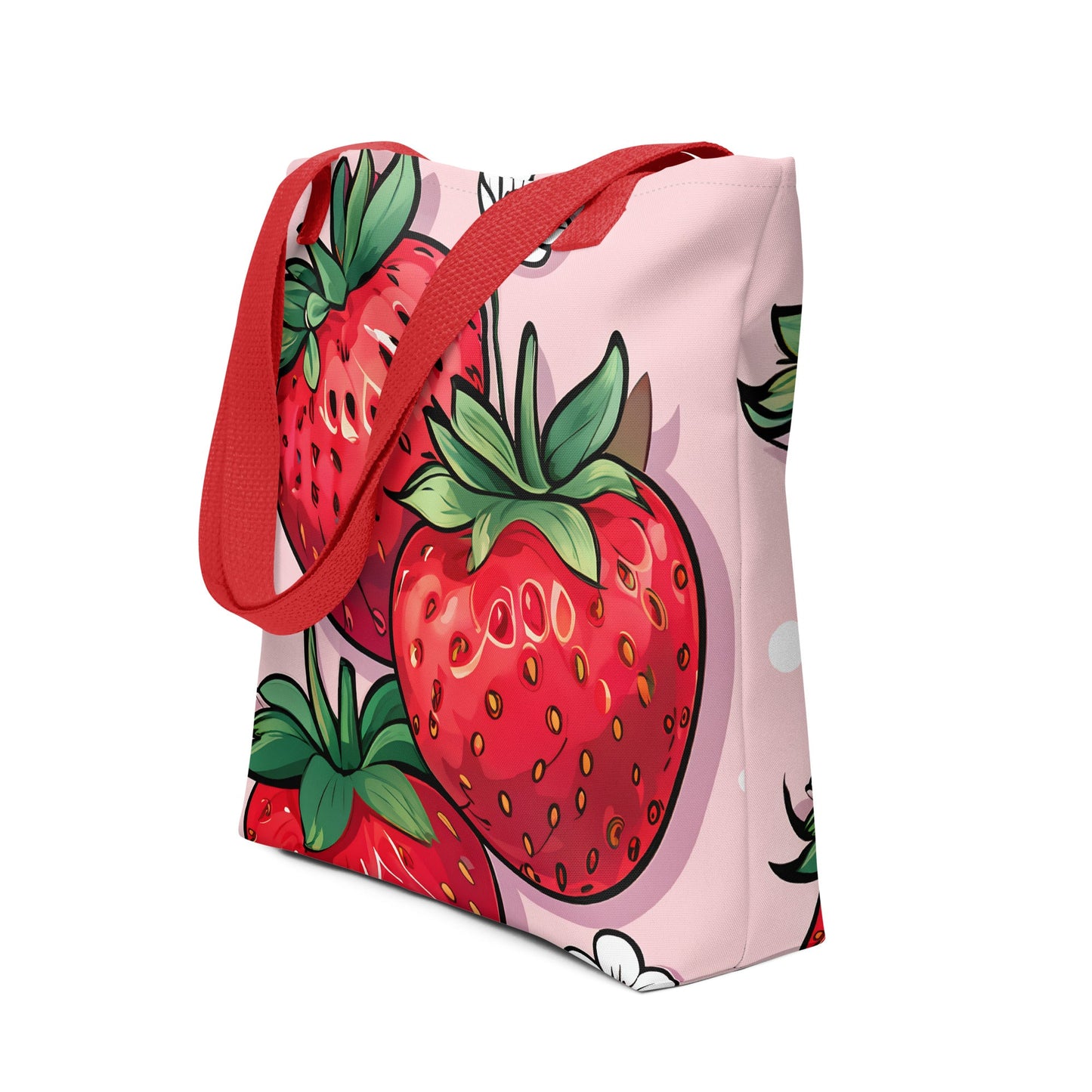 Strawberry Tote Bag - Tote Bags - Discovery Co.