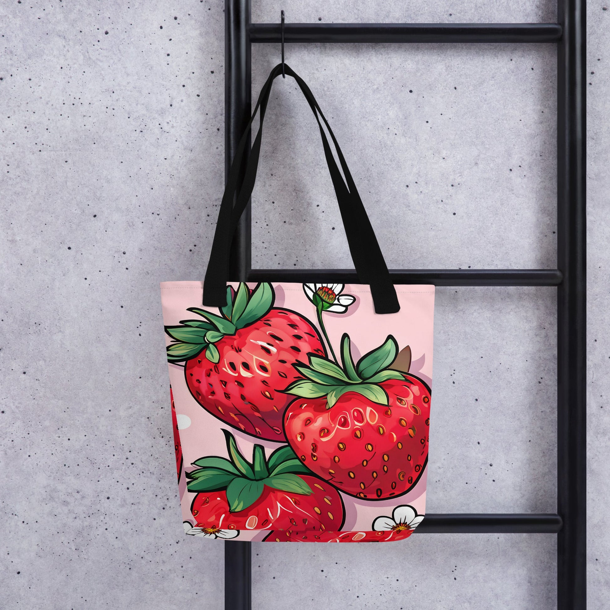 Strawberry Tote Bag - Tote Bags - Discovery Co.