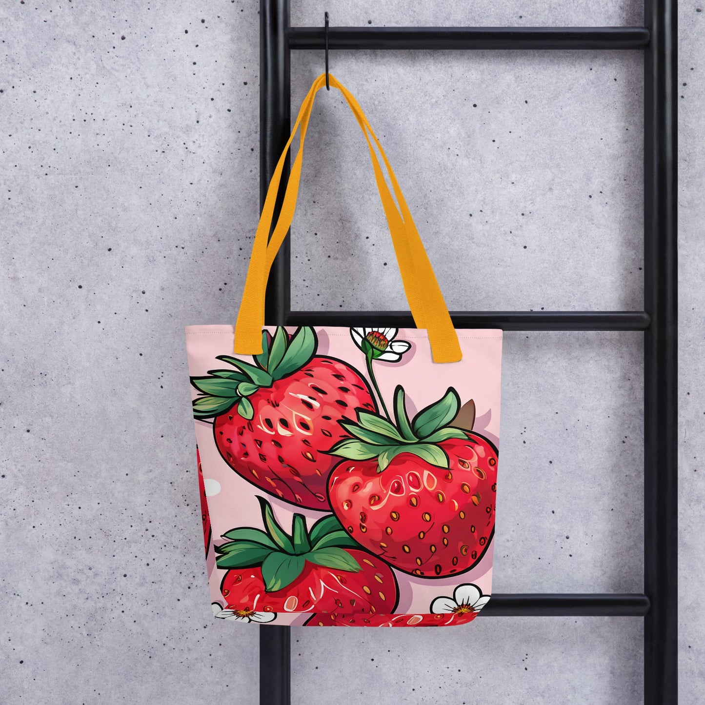 Strawberry Tote Bag - Tote Bags - Discovery Co.