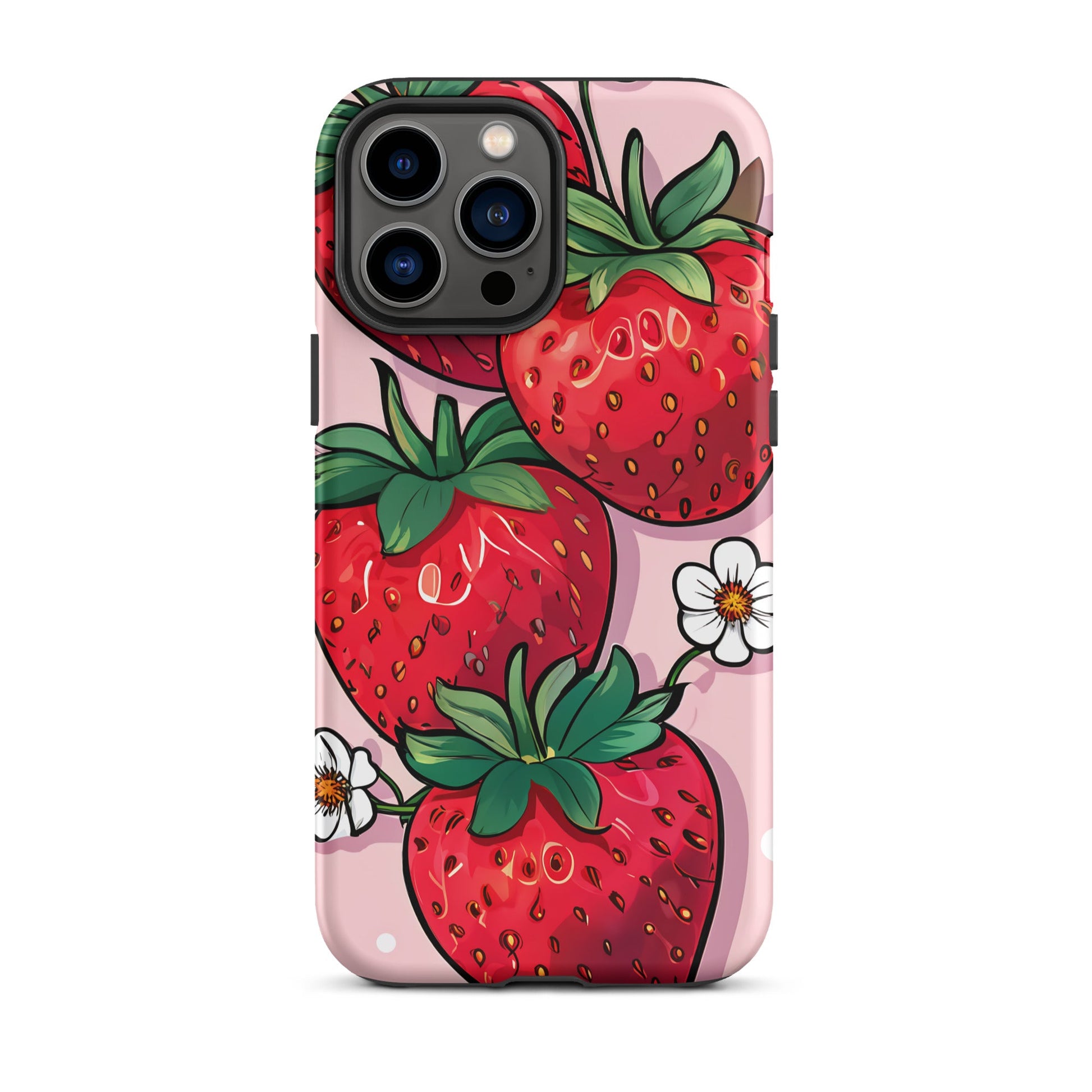 Strawberry Tough Case For iPhone® - Phone Case - Discovery Co.