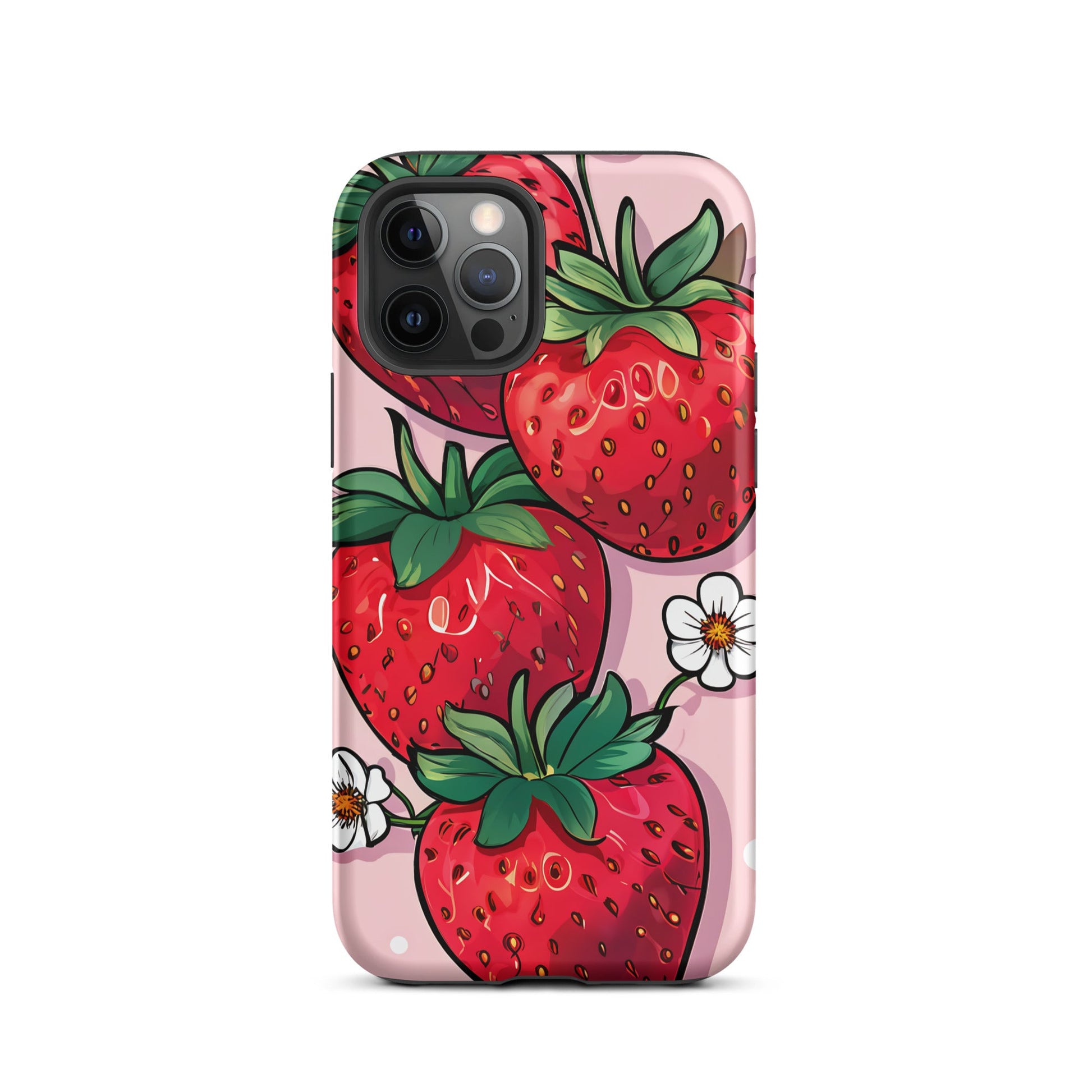 Strawberry Tough Case For iPhone® - Phone Case - Discovery Co.