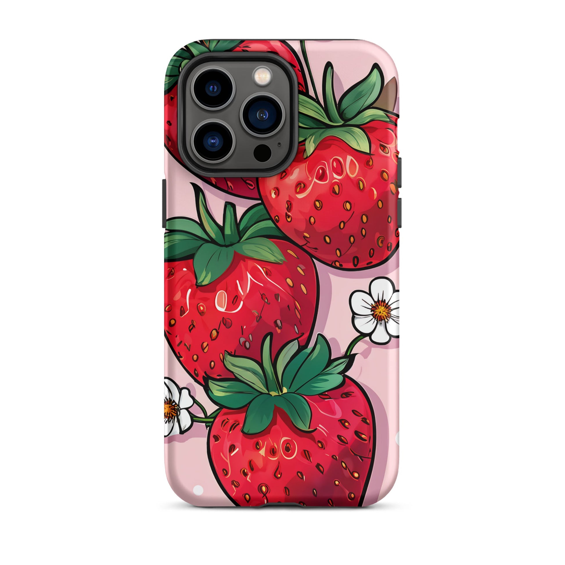 Strawberry Tough Case For iPhone® - Phone Case - Discovery Co.