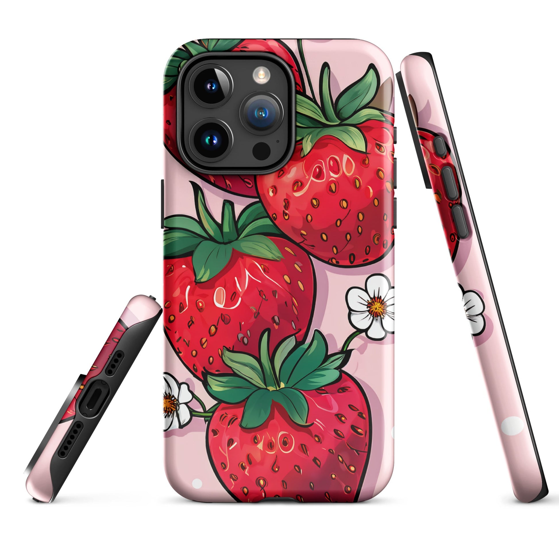 Strawberry Tough Case For iPhone® - Phone Case - Discovery Co.