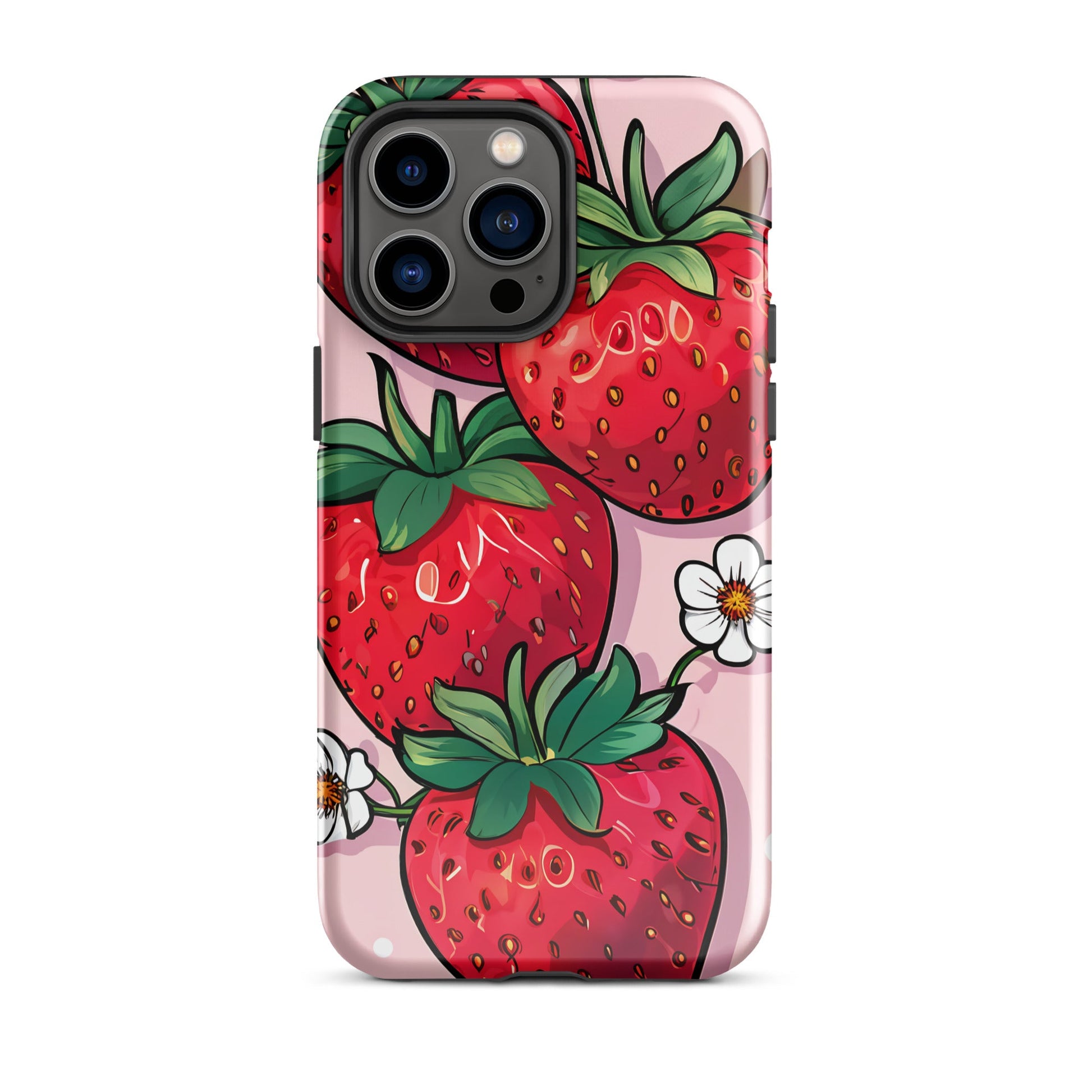 Strawberry Tough Case For iPhone® - Phone Case - Discovery Co.