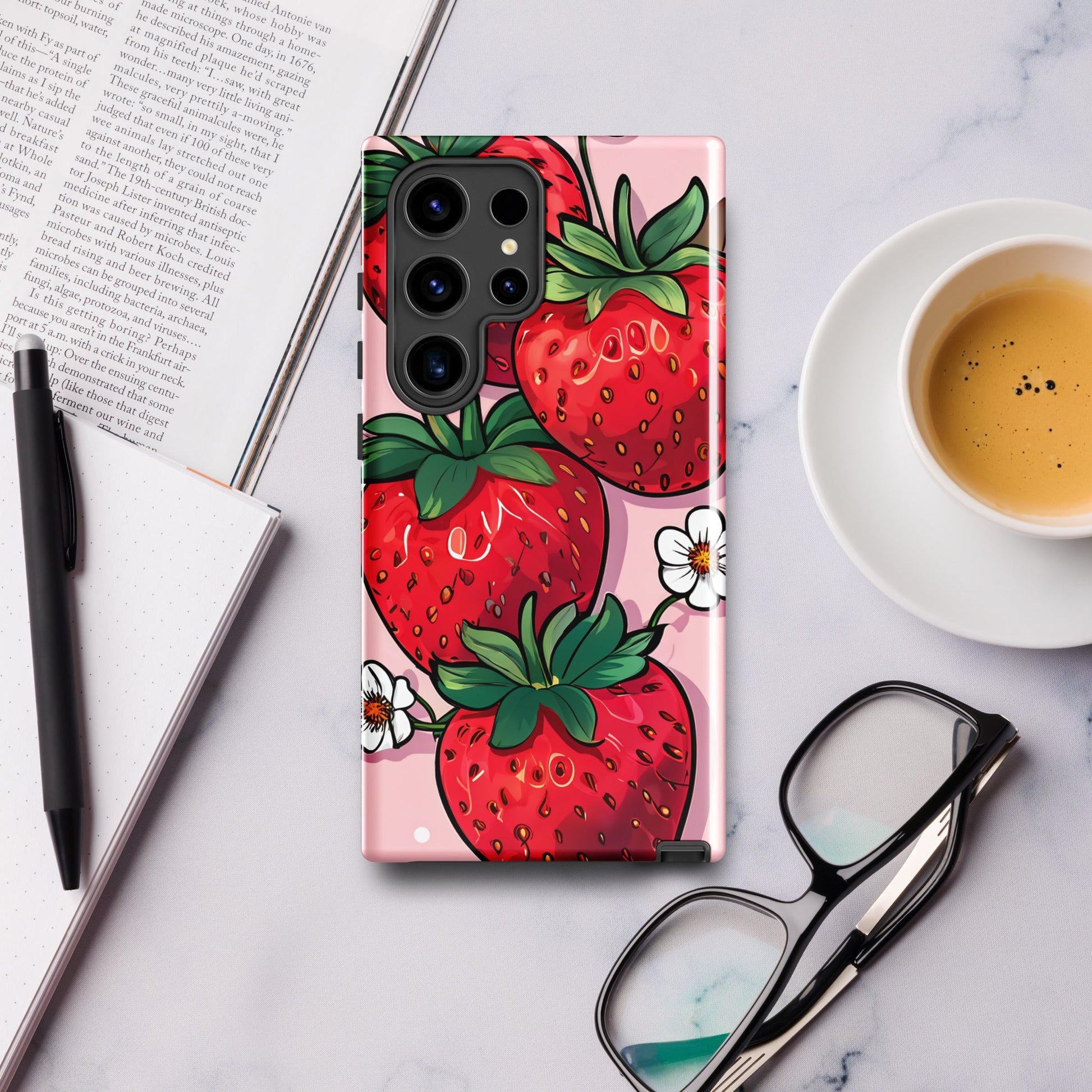 Strawberry Tough Case For Samsung® - Phone Case - Discovery Co.