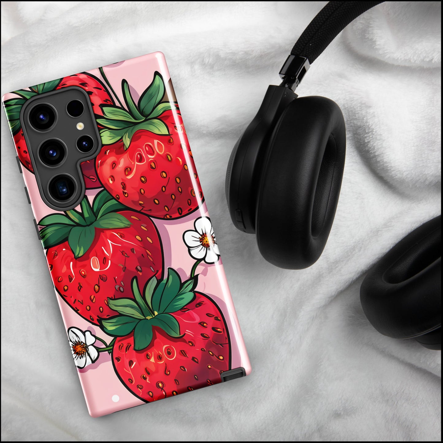 Strawberry Tough Case For Samsung® - Phone Case - Discovery Co.