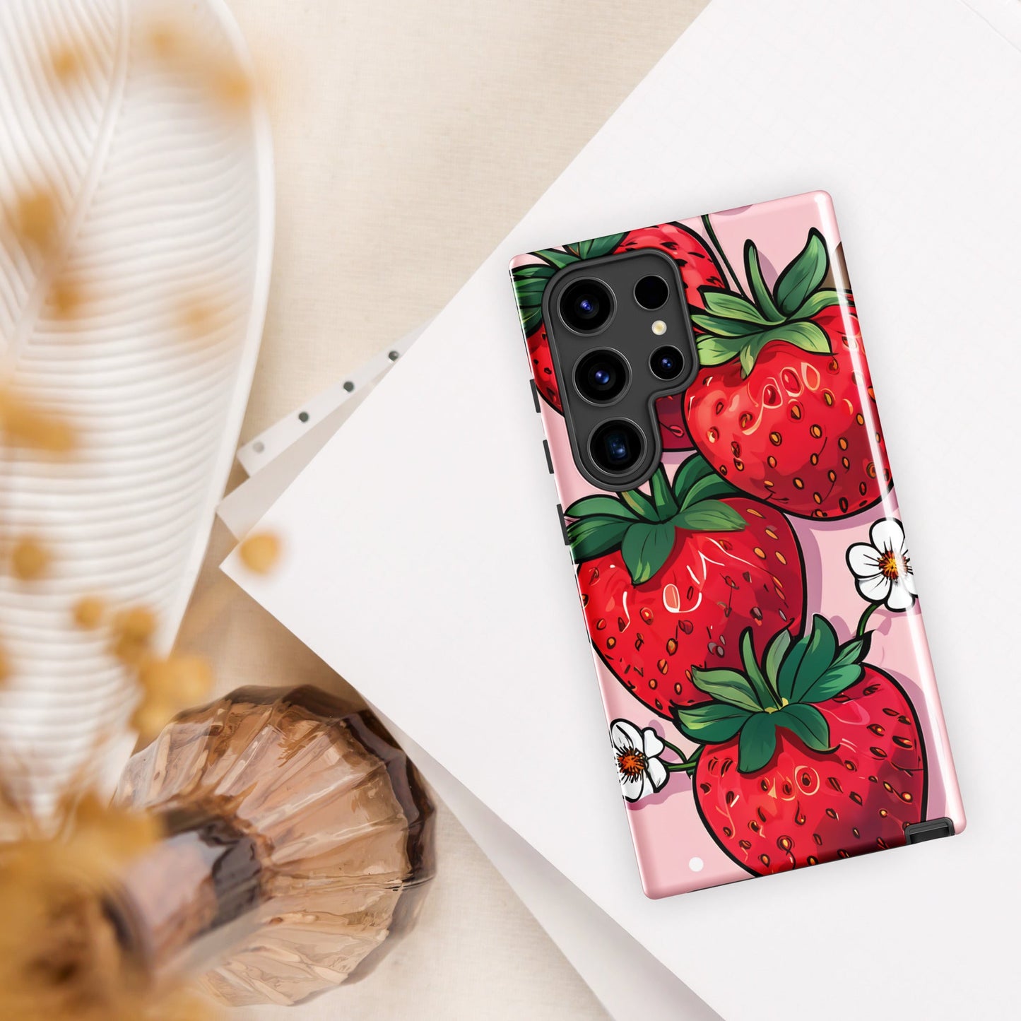 Strawberry Tough Case For Samsung® - Phone Case - Discovery Co.