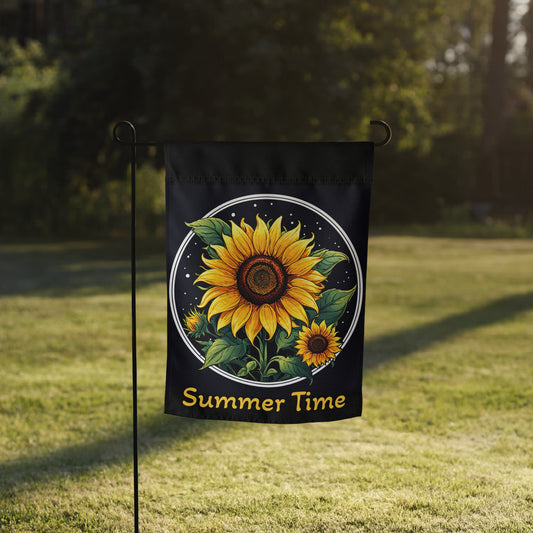 Summer Time Sunflower Garden Flag - Garden Flag - Discovery Co.