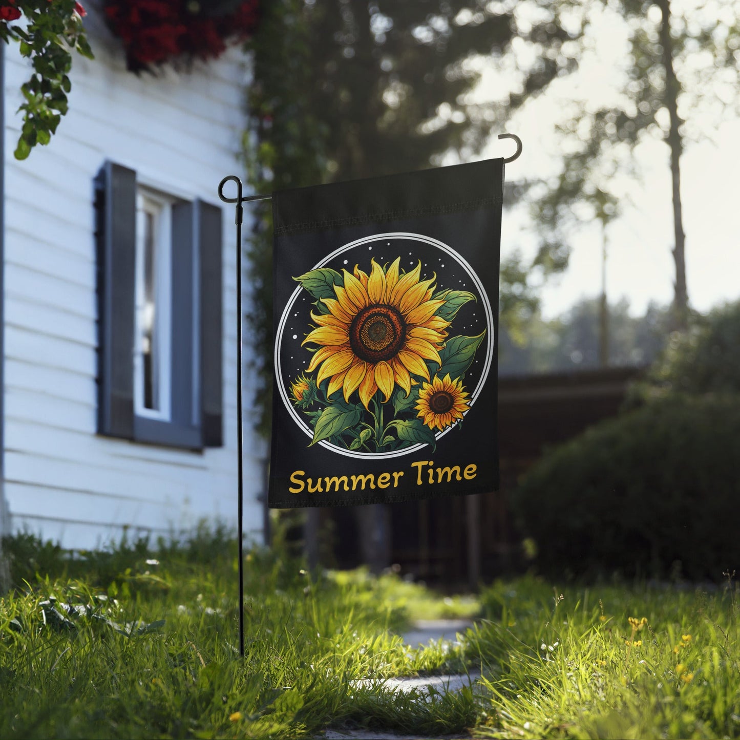 Summer Time Sunflower Garden Flag - Garden Flag - Discovery Co.