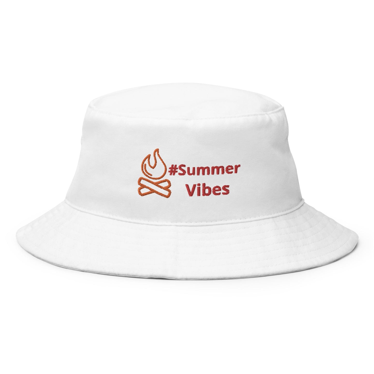 #Summer Vibes With Campfire Bucket Hat - Hats - Discovery Co.