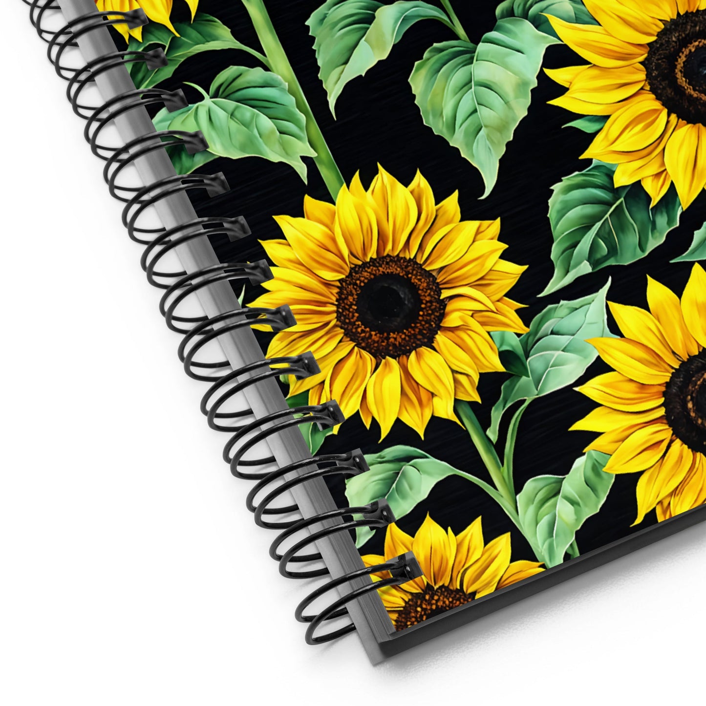 Sun Flowers Spiral Notebook - Spiral Notebooks - Discovery Co.