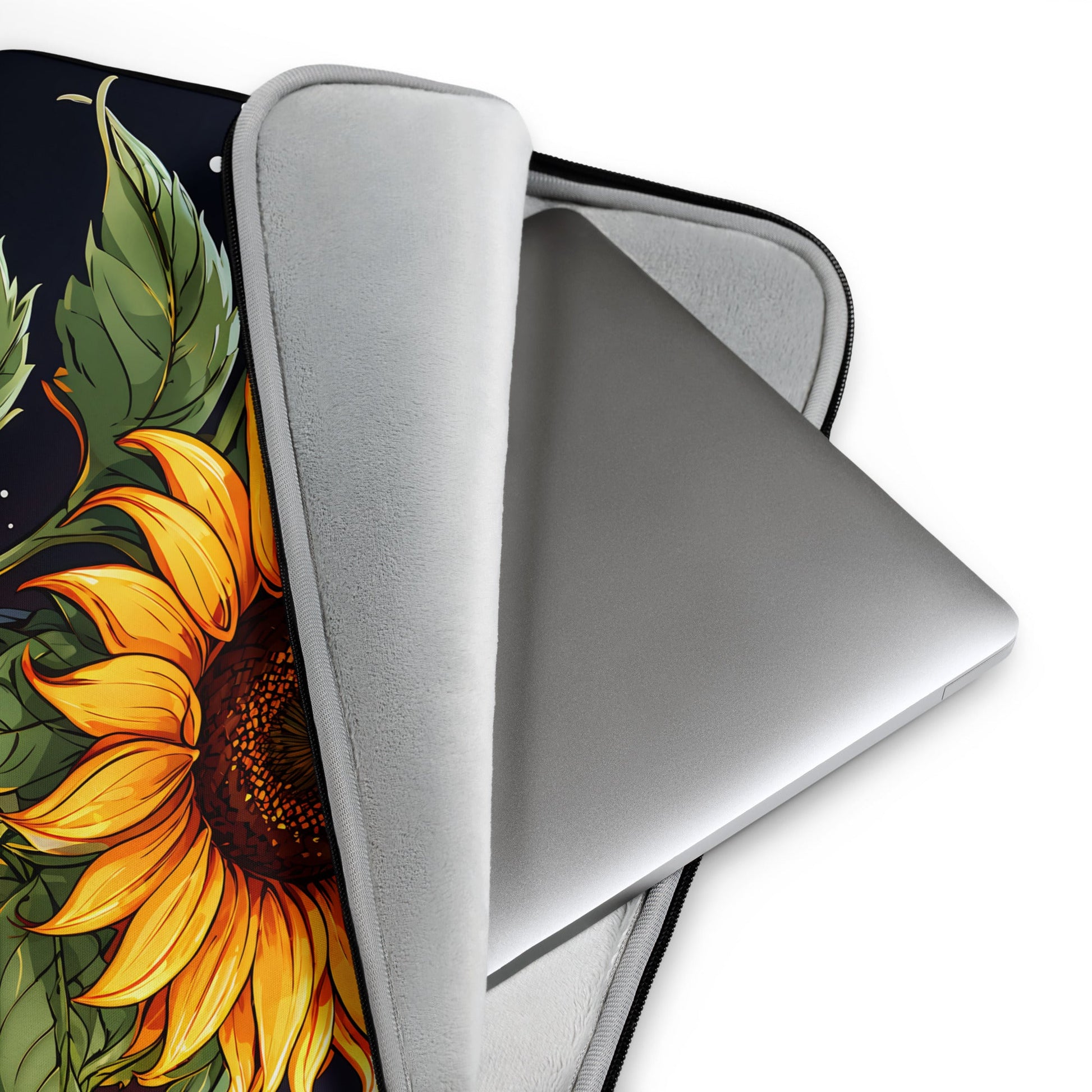 Sunflower At Night Laptop Sleeve - Laptop Cases - Discovery Co.