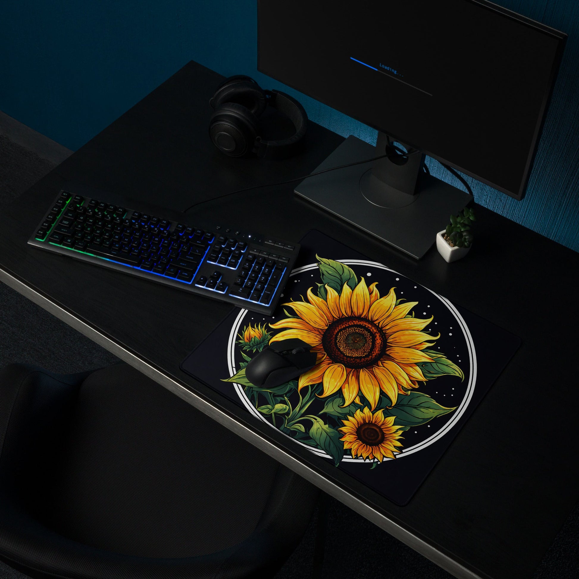 Sunflower Gaming Mouse Pad - Mouse Pads - Discovery Co.