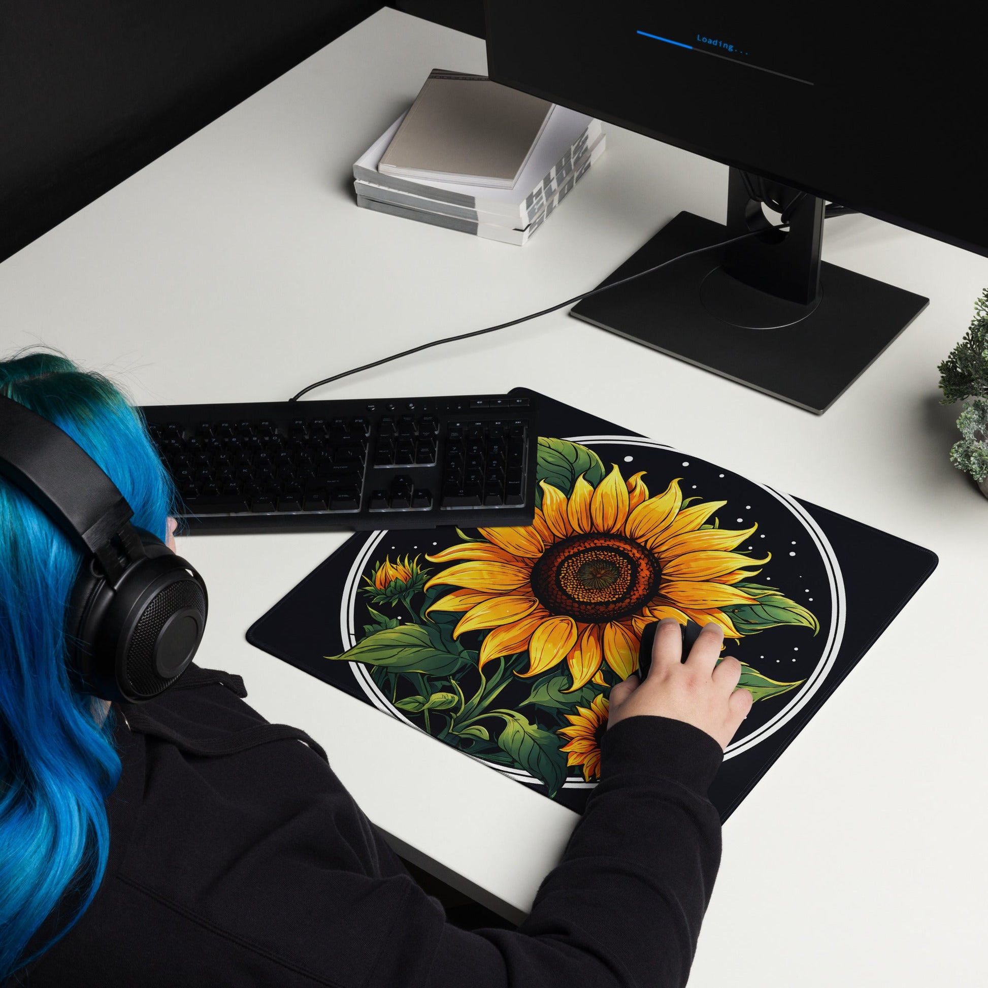 Sunflower Gaming Mouse Pad - Mouse Pads - Discovery Co.