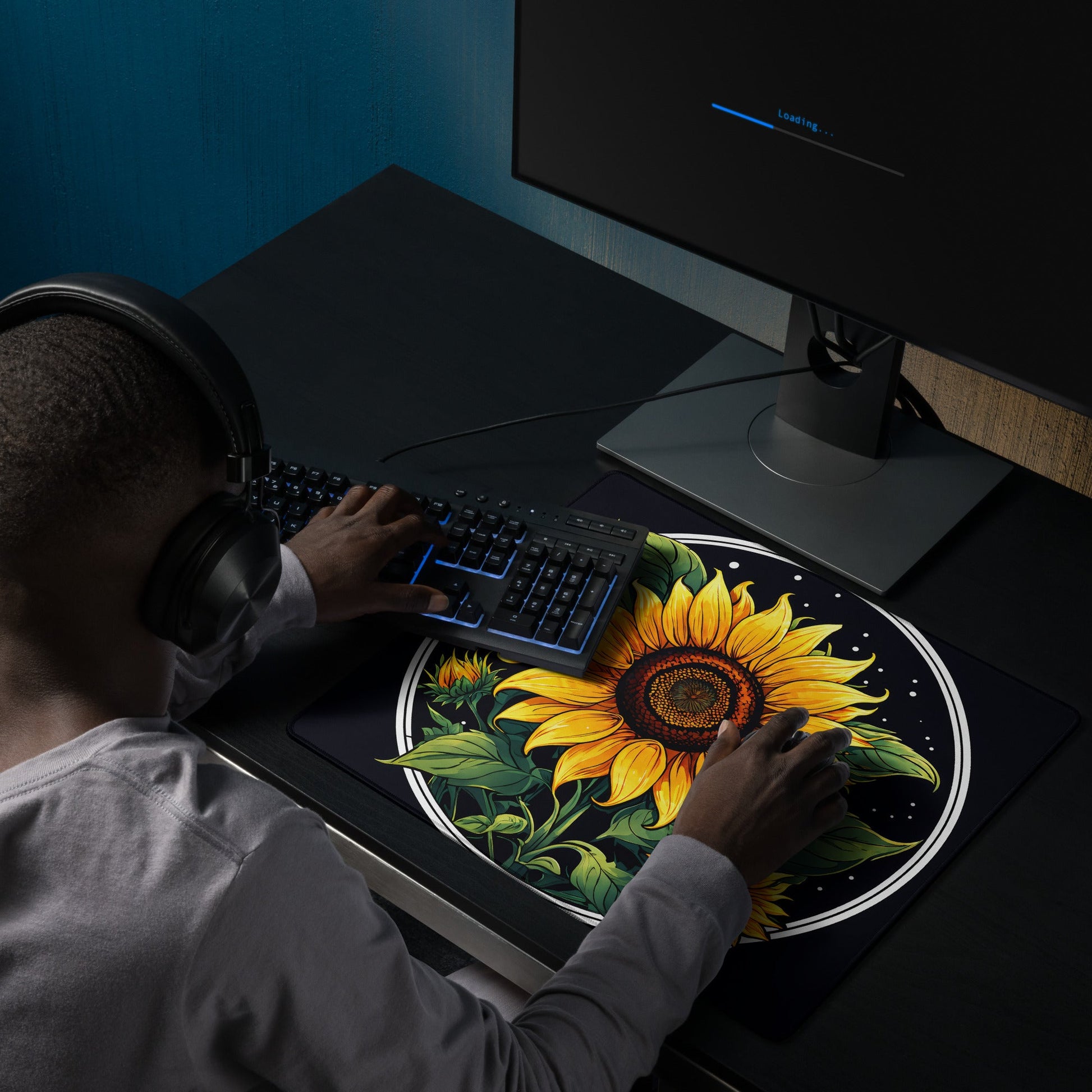 Sunflower Gaming Mouse Pad - Mouse Pads - Discovery Co.