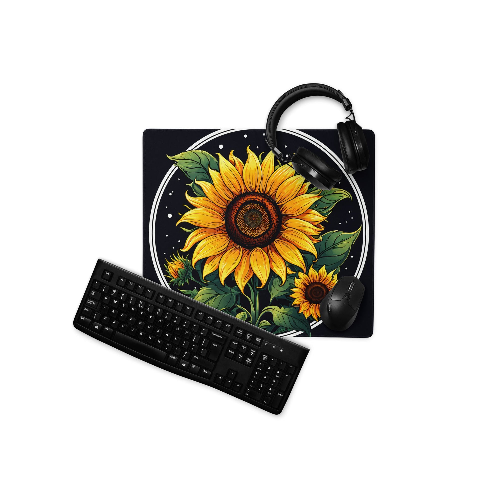 Sunflower Gaming Mouse Pad - Mouse Pads - Discovery Co.