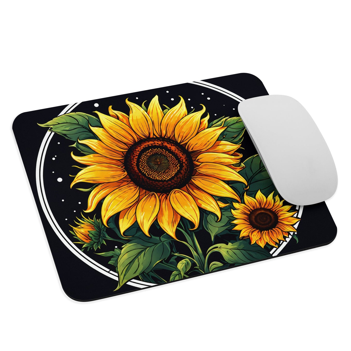 Sunflower Mouse Pad - Mouse Pads - Discovery Co.