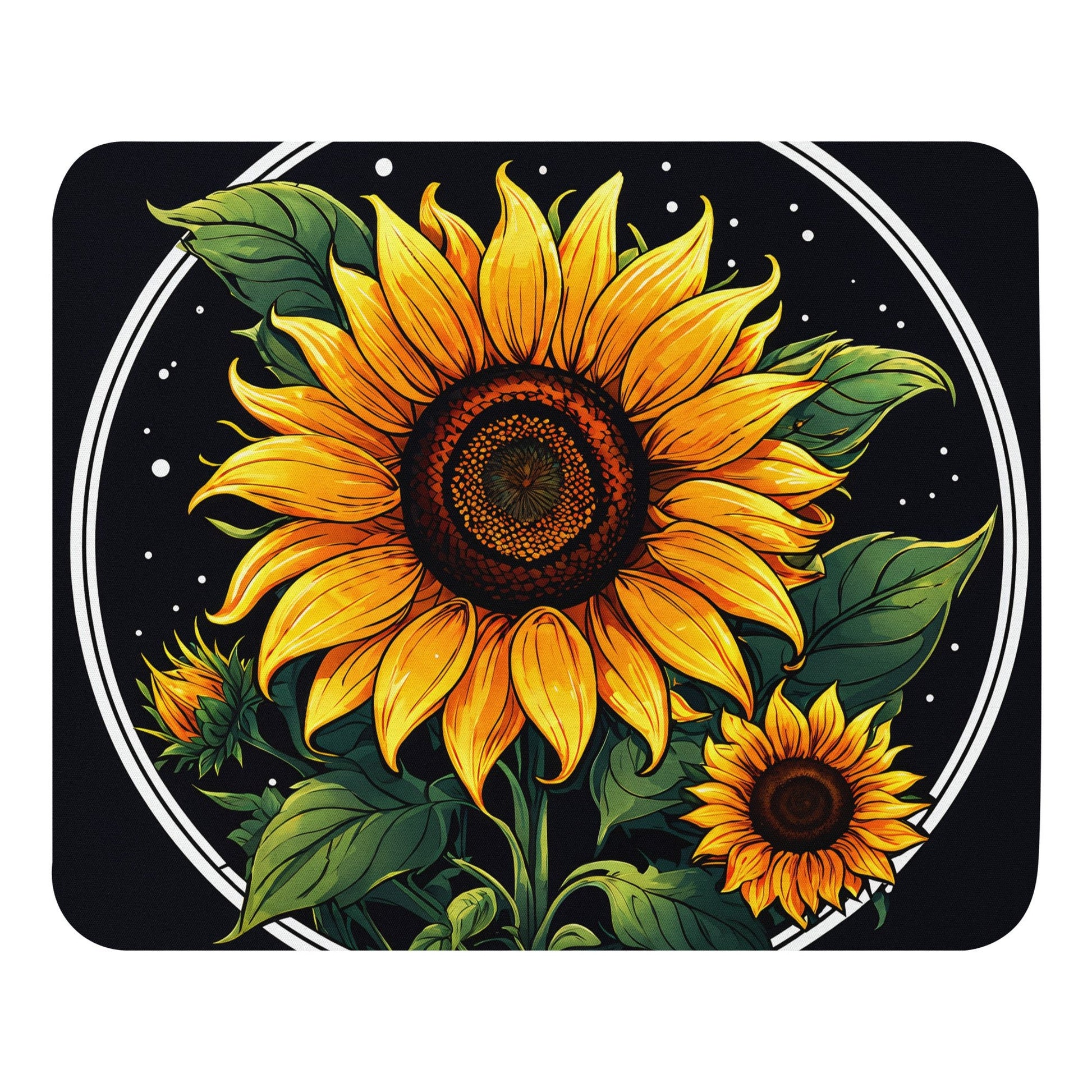 Sunflower Mouse Pad - Mouse Pads - Discovery Co.