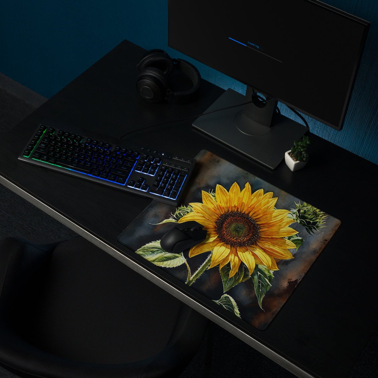 Sunflower Painting Gaming Mouse Pad - Mouse Pads - Discovery Co.