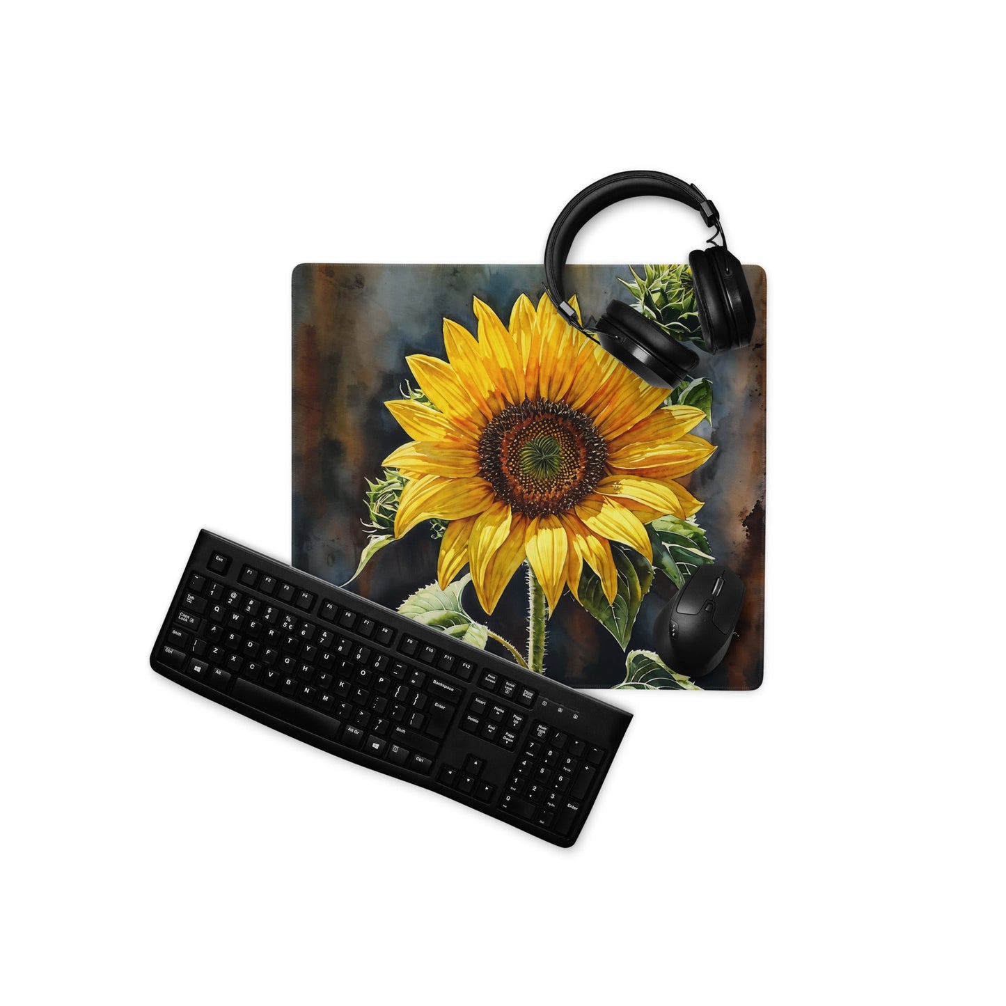 Sunflower Painting Gaming Mouse Pad - Mouse Pads - Discovery Co.