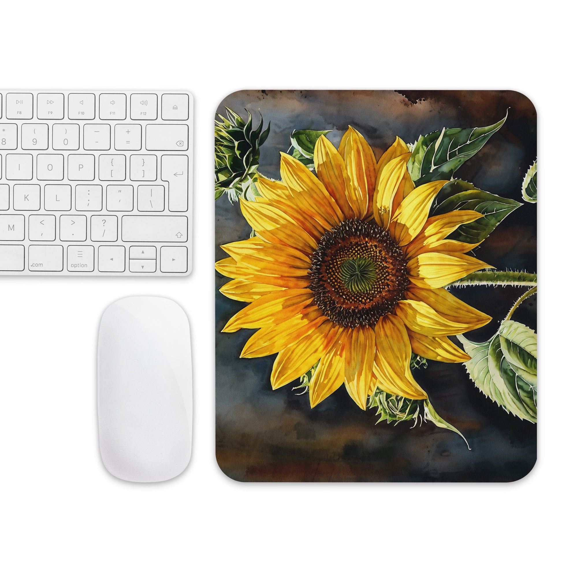 Sunflower Painting Mouse Pad - Mouse Pads - Discovery Co.