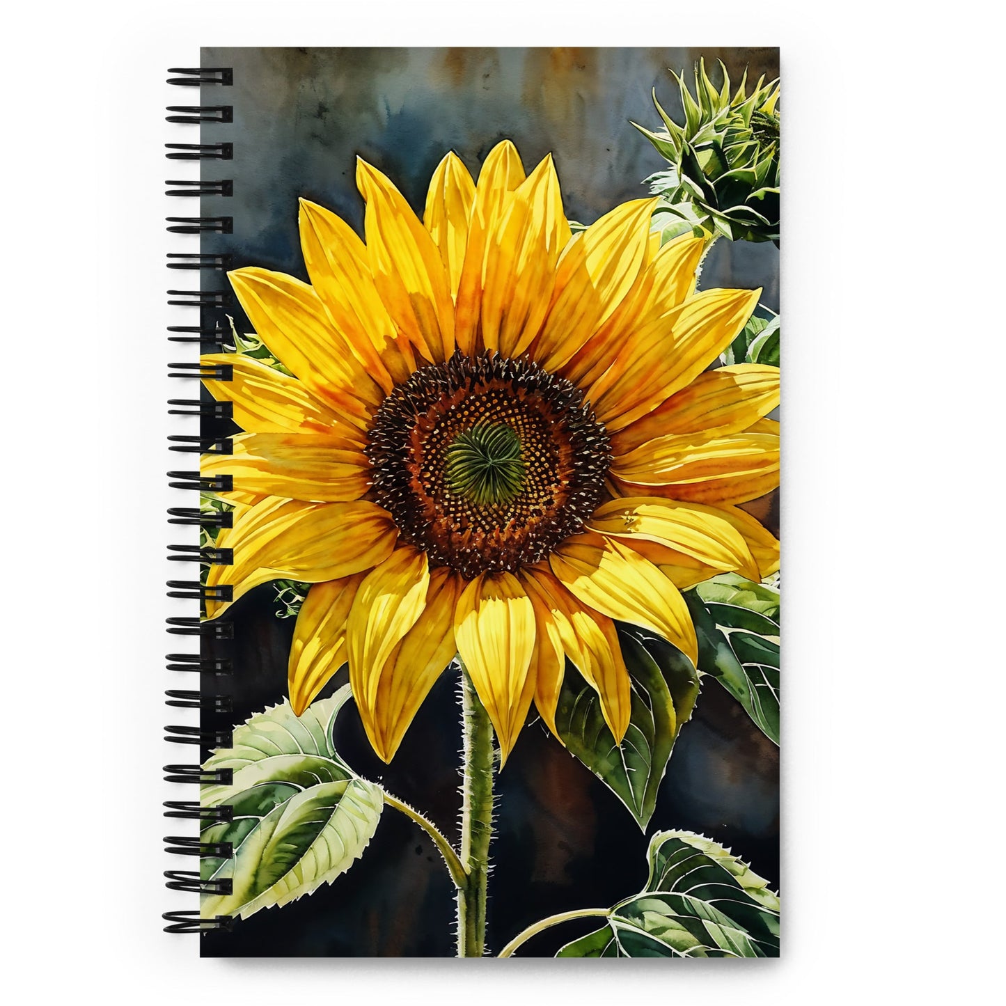 Sunflower Painting Spiral Notebook - Discovery Co.