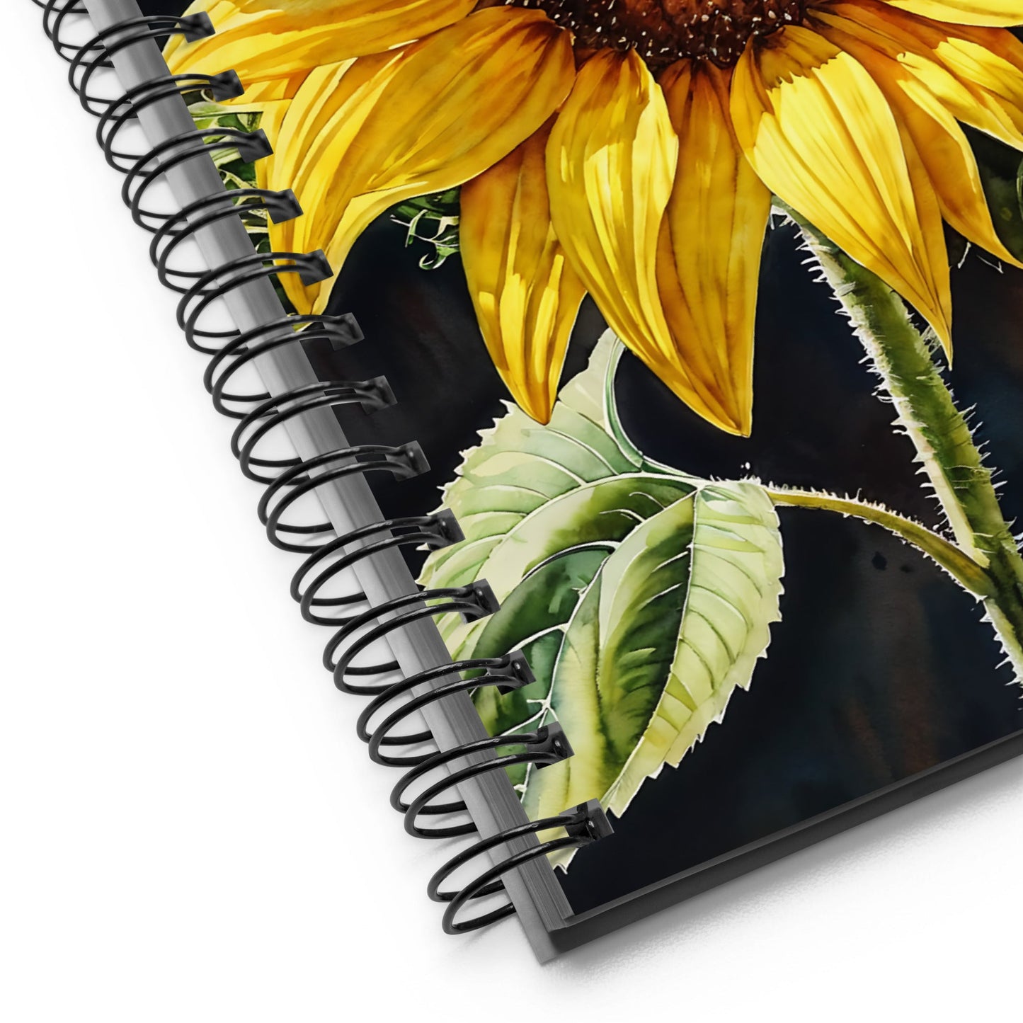 Sunflower Painting Spiral Notebook - Discovery Co.