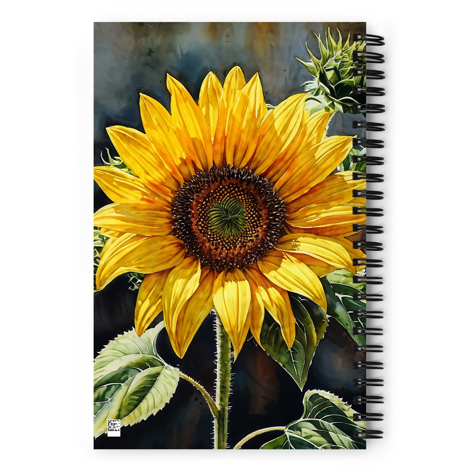 Sunflower Painting Spiral Notebook - Discovery Co.