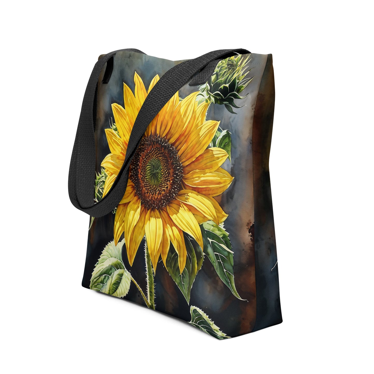 Sunflower Painting Tote Bag - Tote Bags - Discovery Co.