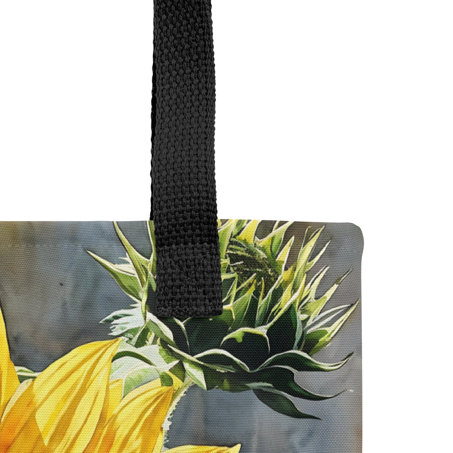 Sunflower Painting Tote Bag - Tote Bags - Discovery Co.