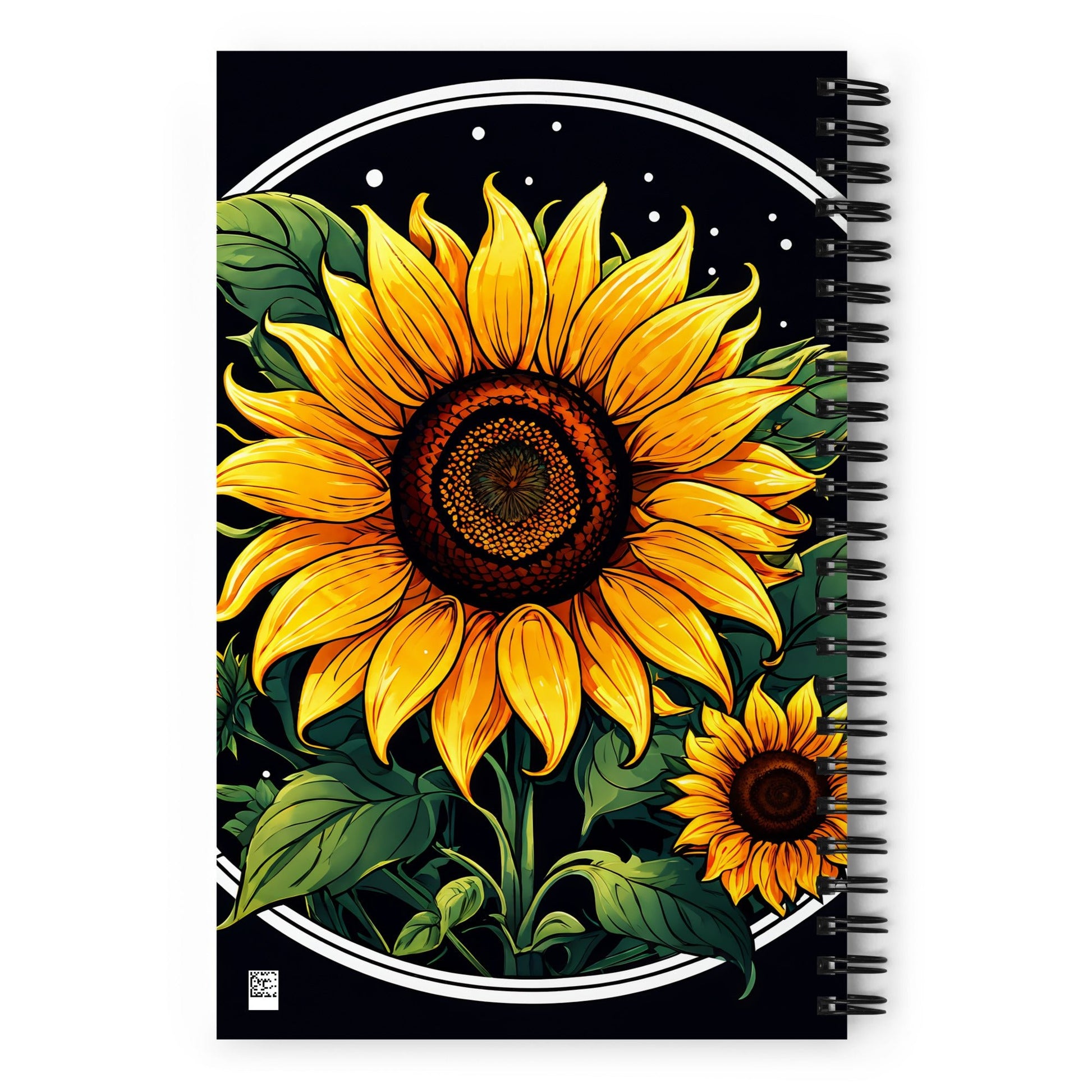 Sunflower Spiral Notebook - Discovery Co.