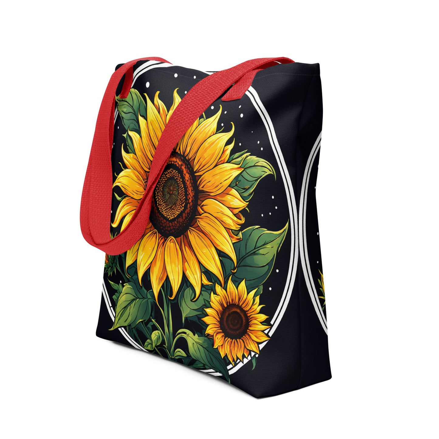 Sunflower Tote Bag - Tote Bags - Discovery Co.