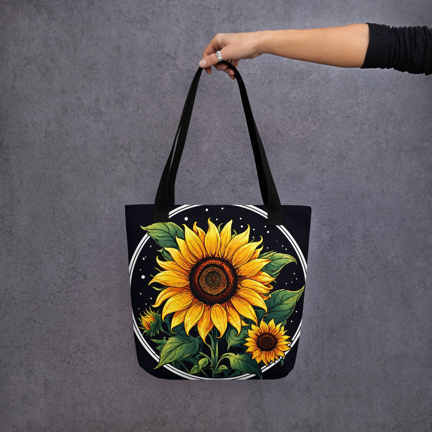 Sunflower Tote Bag - Tote Bags - Discovery Co.