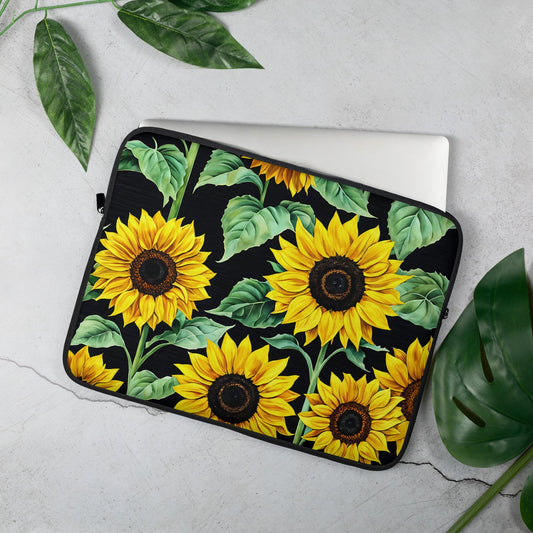 Sunflowers Laptop Sleeve - Laptop Cases - Discovery Co.