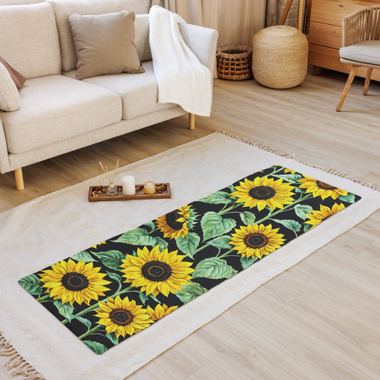 Sunflowers Yoga Mat - Yoga Mat - Discovery Co.