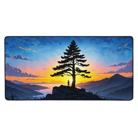 Sunrise Tree Desk Mat - Mouse Pads - Discovery Co.
