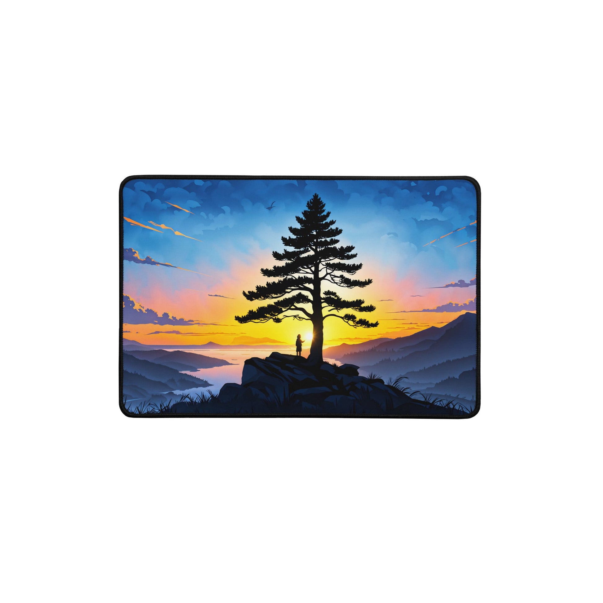 Sunrise Tree Desk Mat - Mouse Pads - Discovery Co.