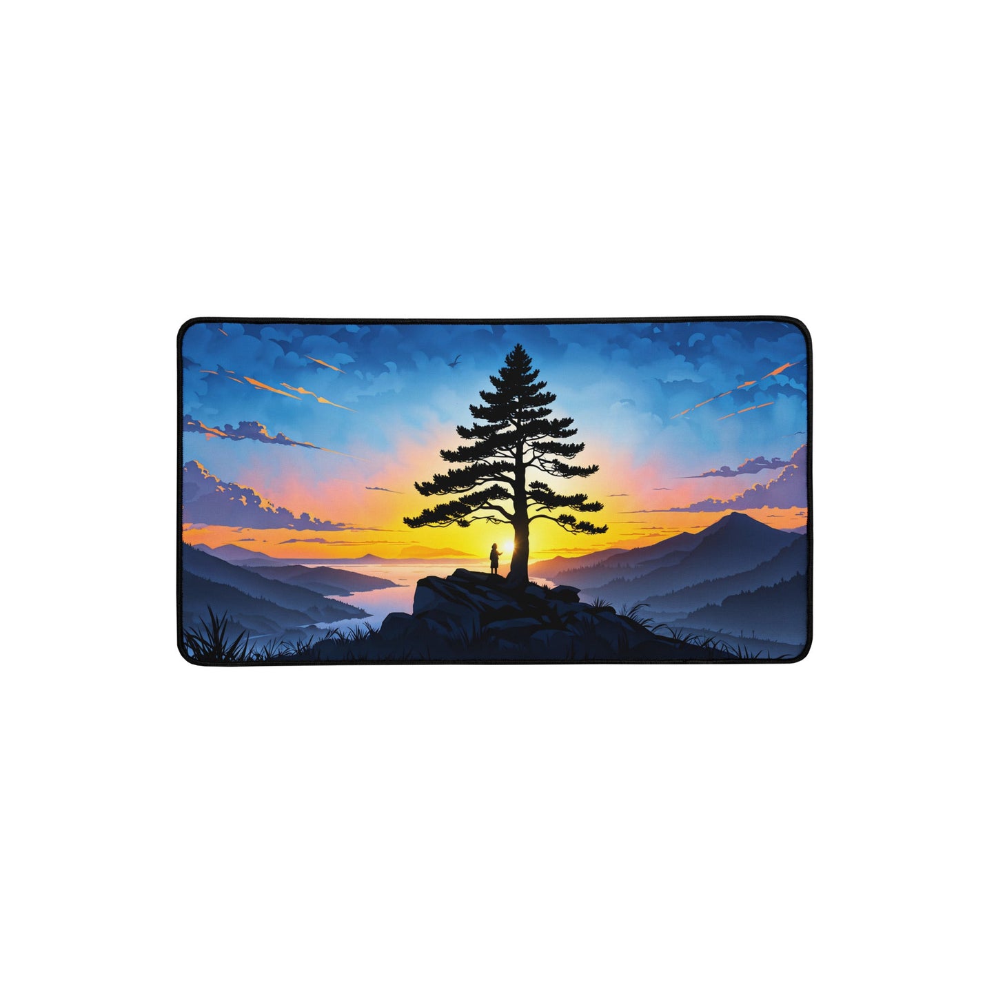 Sunrise Tree Desk Mat - Mouse Pads - Discovery Co.