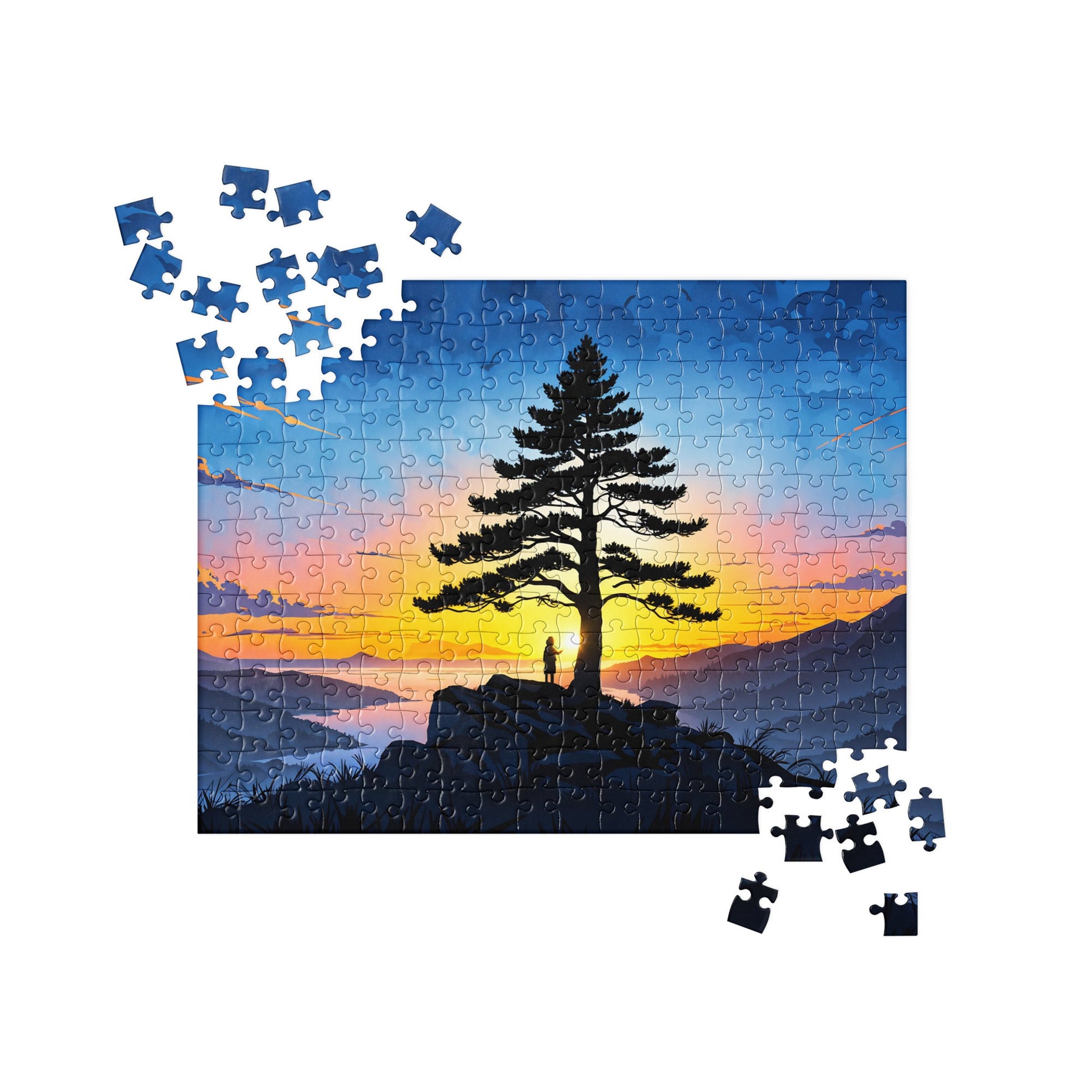 Sunrise Tree Jigsaw Puzzle - Puzzle - Discovery Co.