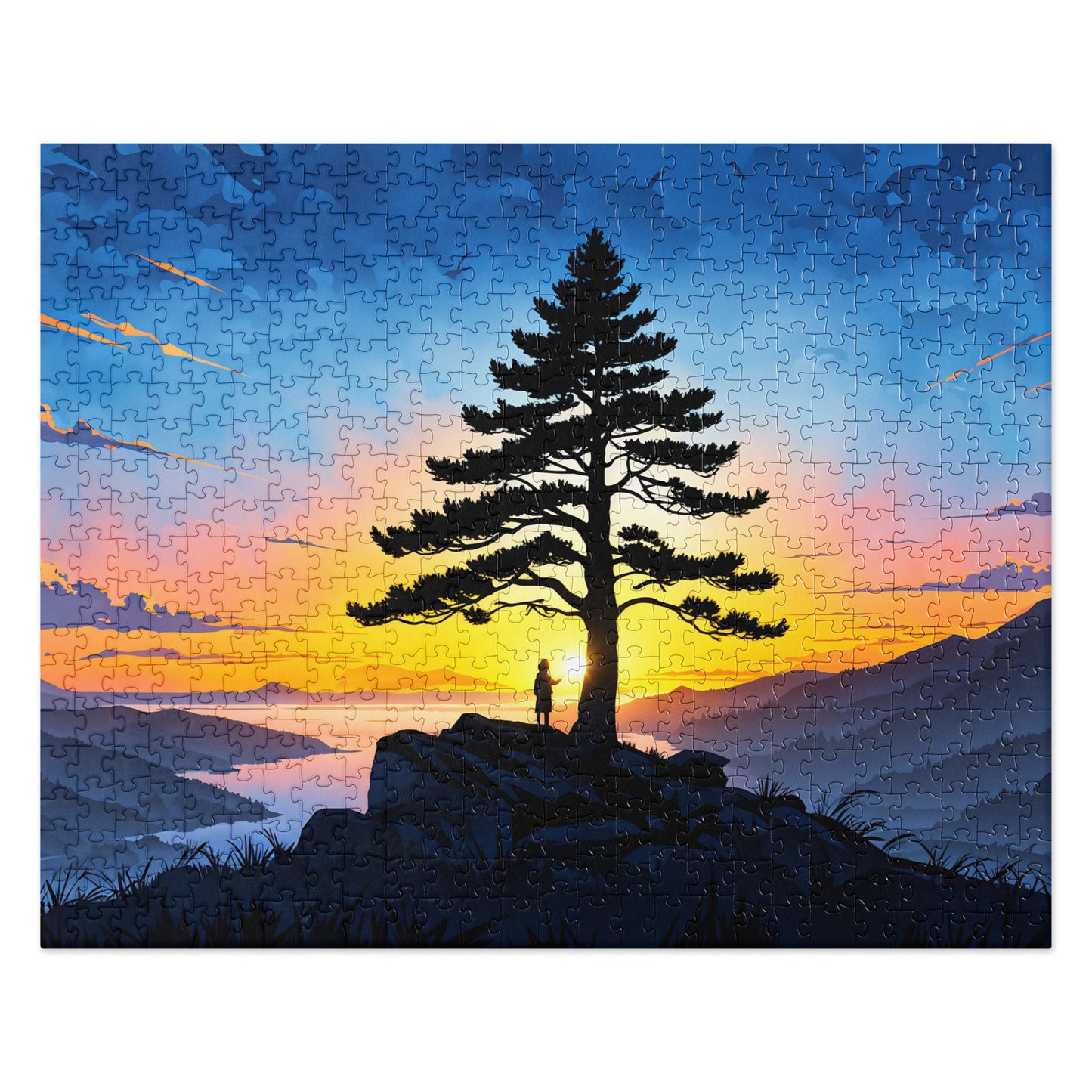 Sunrise Tree Jigsaw Puzzle - Puzzle - Discovery Co.