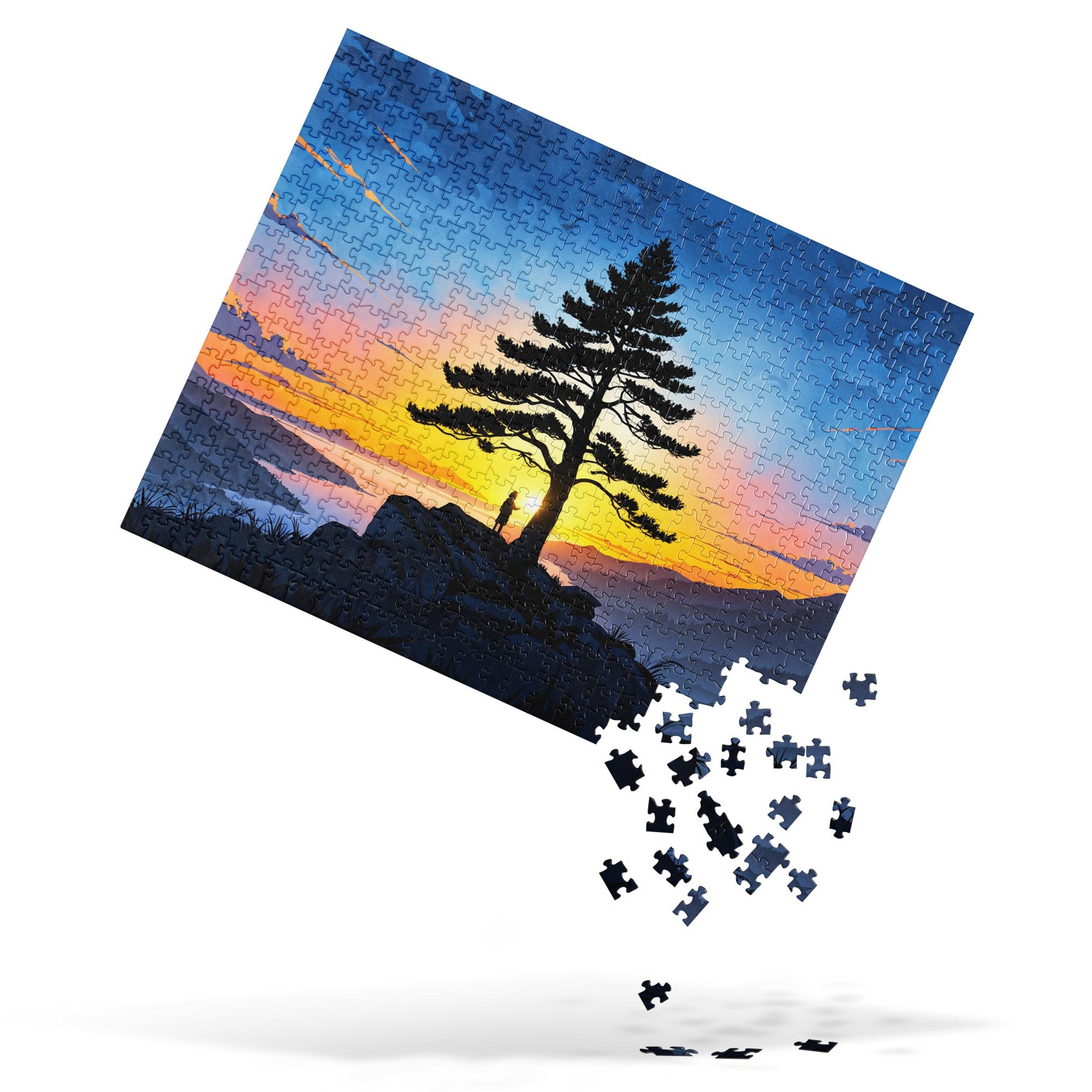 Sunrise Tree Jigsaw Puzzle - Puzzle - Discovery Co.