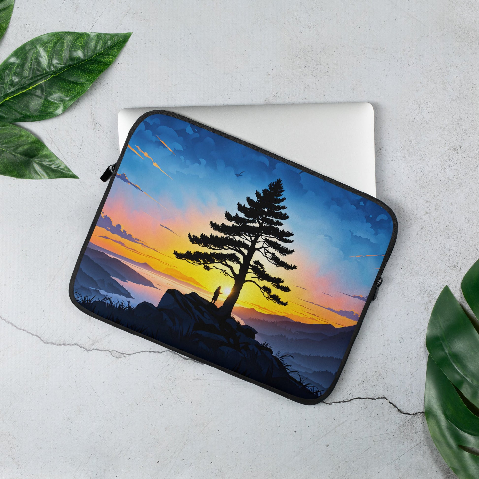 Sunrise Tree Laptop Sleeve - Laptop Cases - Discovery Co.