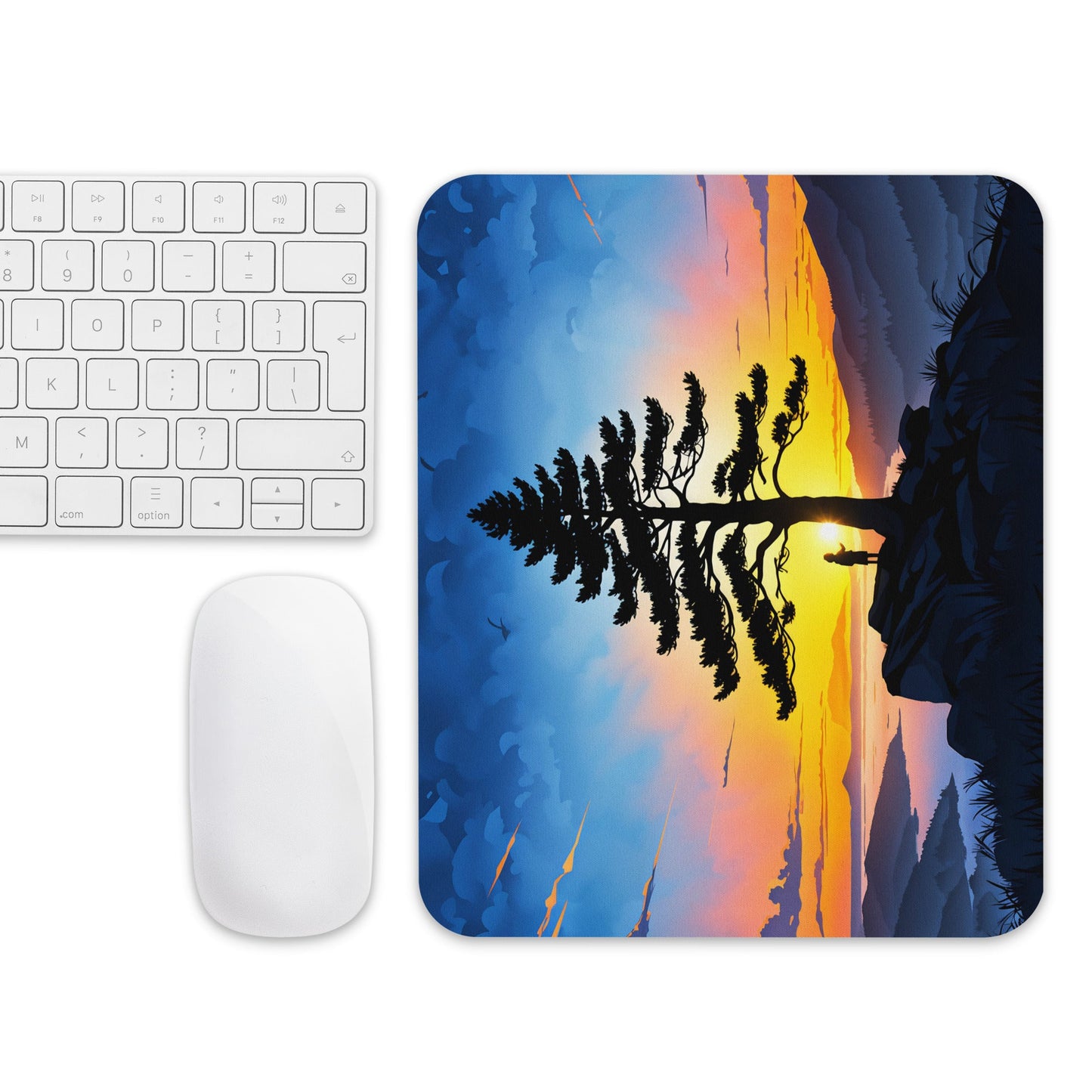 Sunrise Tree Mouse Pad - Mouse Pads - Discovery Co.