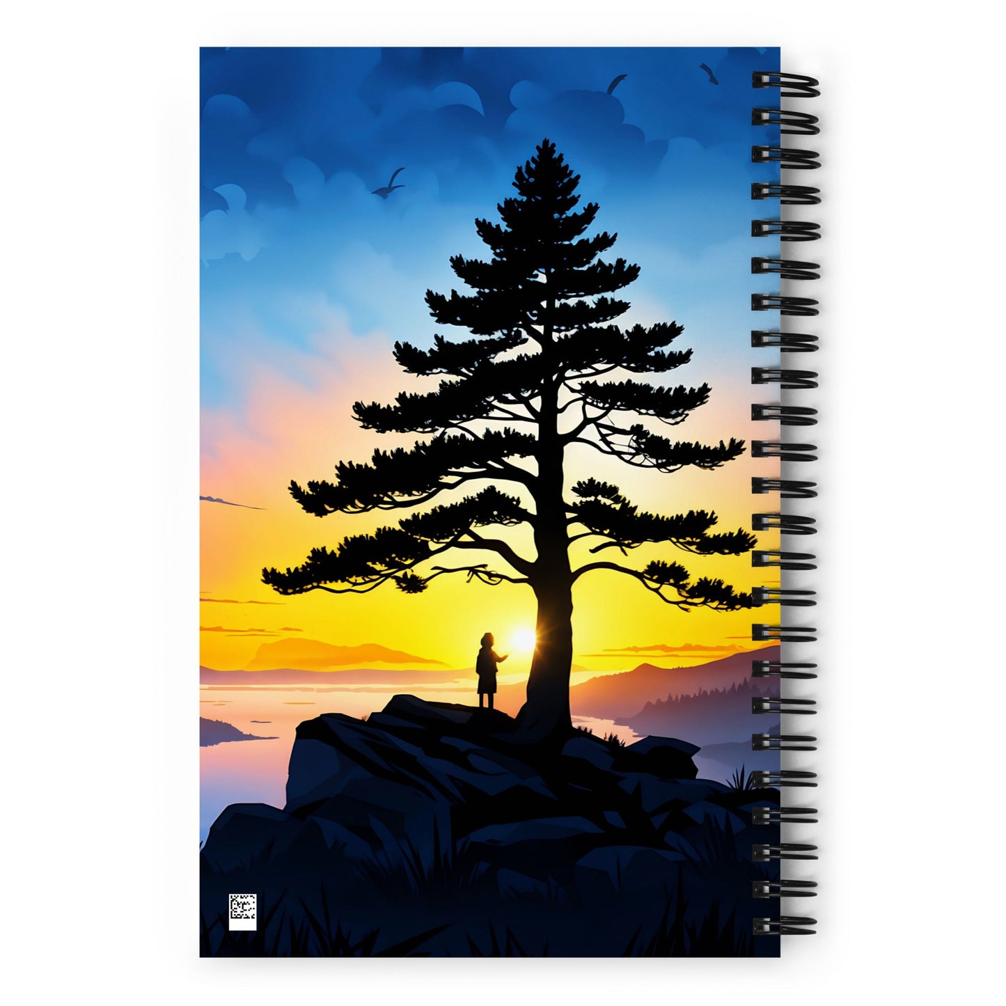 Sunrise Tree Spiral Notebook - Spiral Notebooks - Discovery Co.