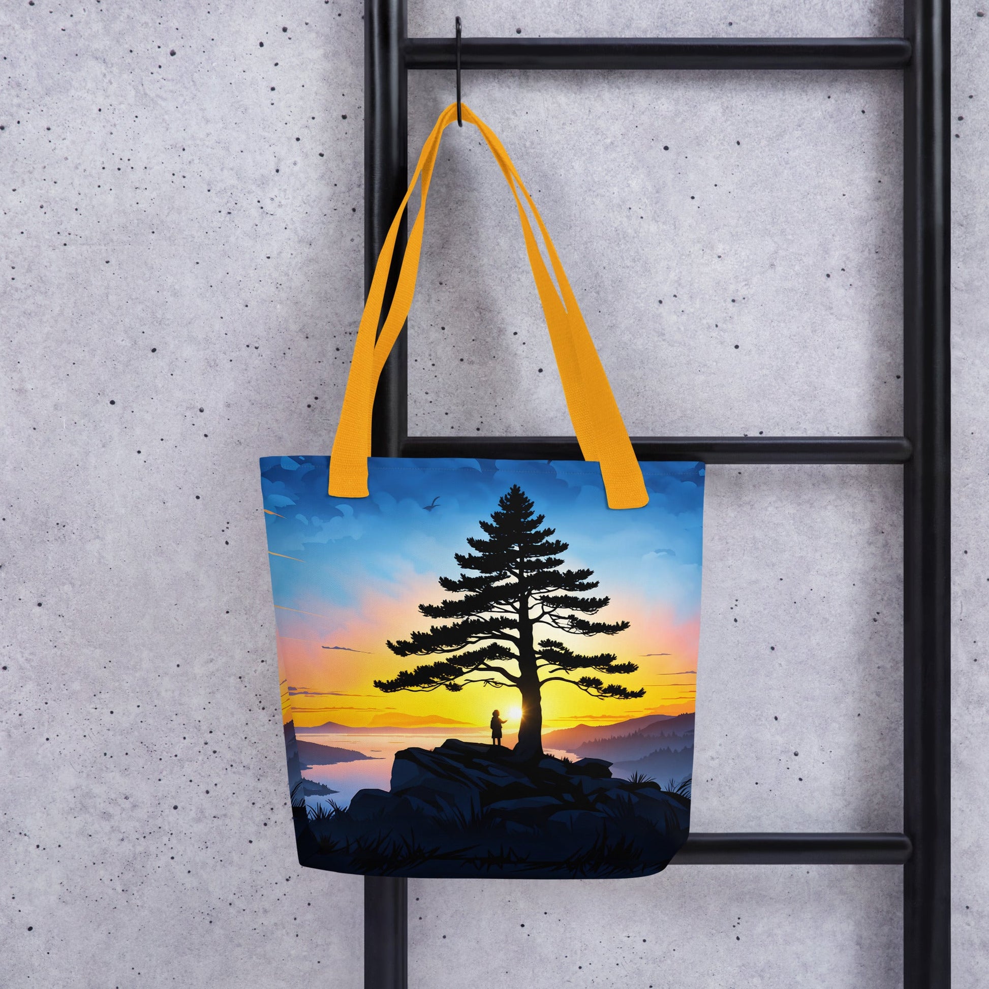 Sunrise Tree Tote Bag - Tote Bags - Discovery Co.