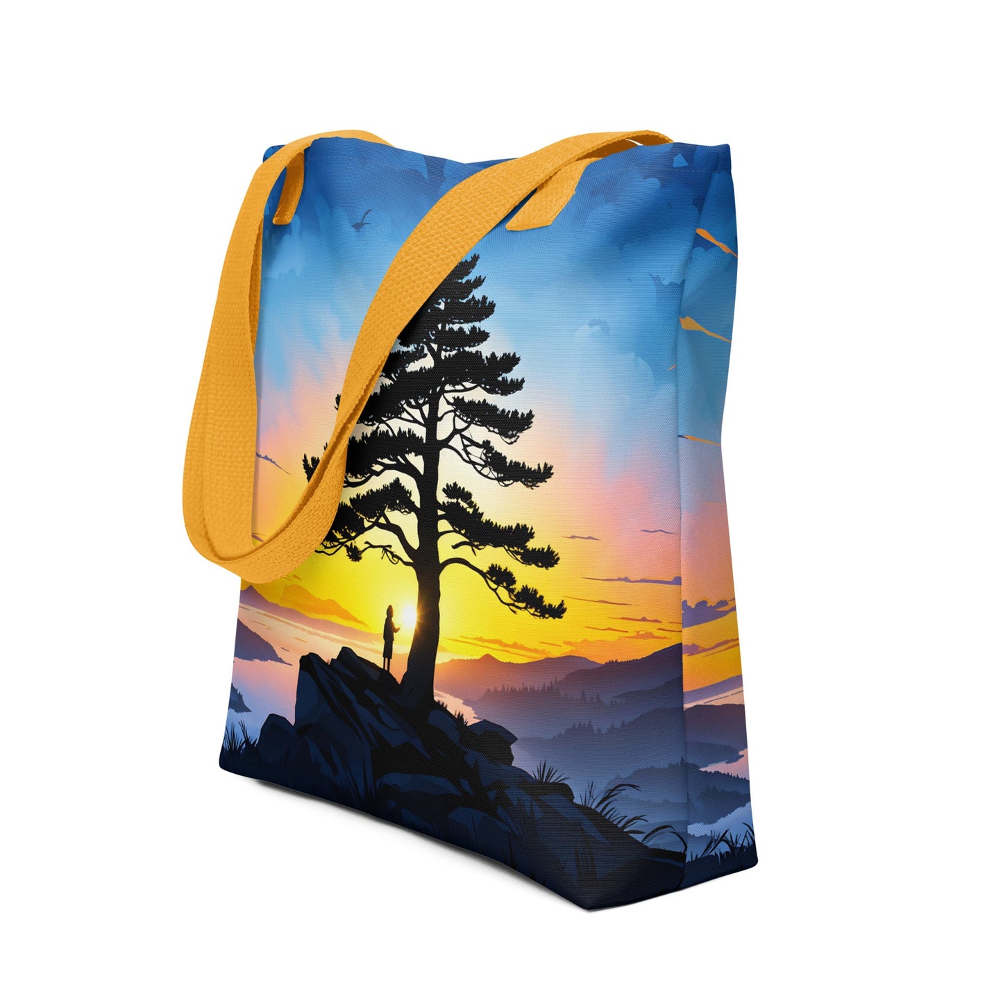 Sunrise Tree Tote Bag - Tote Bags - Discovery Co.